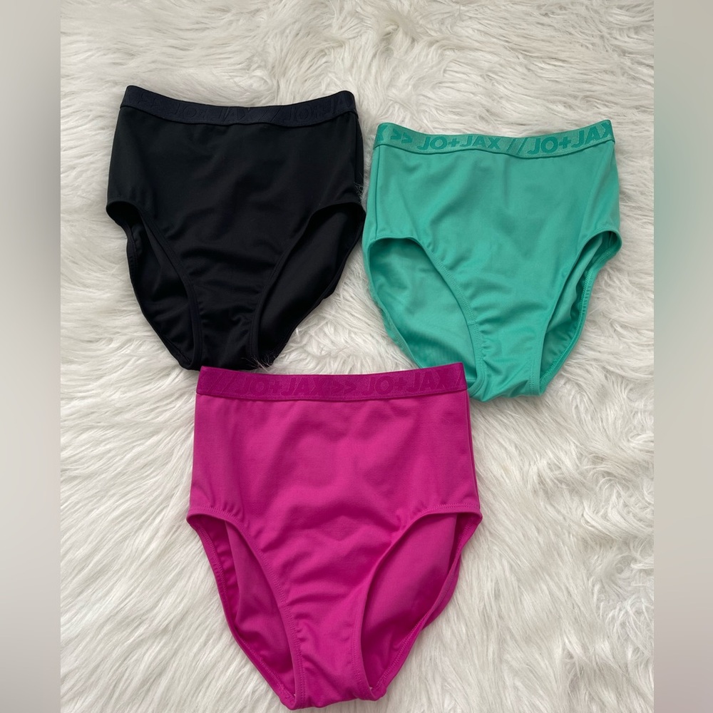 Jo+Jax CROSSOVER TRUNKS Black, Green, and Pink